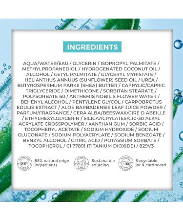 Yves Rocher Hydra Vegetal 48H Moisturizing Rich Cream - Best Face Moisturizer for Normal to Dry Skin - 1.6 FL OZ - Shop Internationally - Buy Online on SooperMarket.com