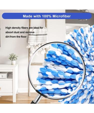 4 Pack O Cedar Spin Mop Replacement Heads - Fluffy Microfiber, Machine Washable - Buy Online on SooperMarket.com