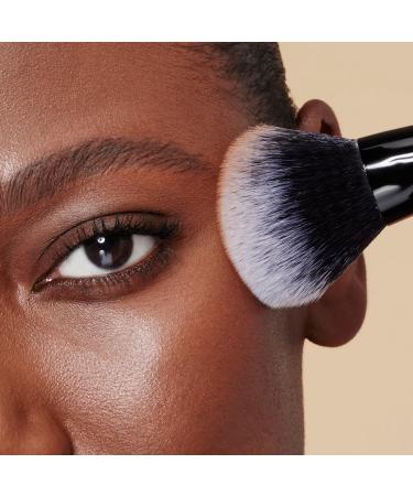e.l.f. Dual-Ended Cream + Powder Brush - Two-in-One Vegan Makeup Brush for Airbrushed Complexion | Cruelty-Free eCommerce - Buy Online on SooperMarket.com