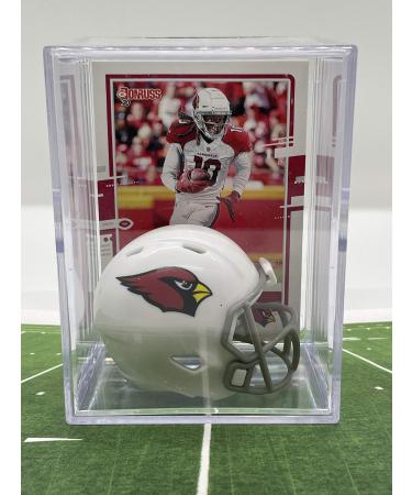 Arizona NFL Helmet Shadowbox w/DeAndre Hopkins card
