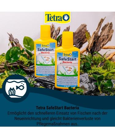 Tetra SafeStart Aquarium Starter - Live Nitrifying Bacteria for Rapid Fish Introduction | 50 ml Bottle | Shop Internationally - Buy Online on SooperMarket.com