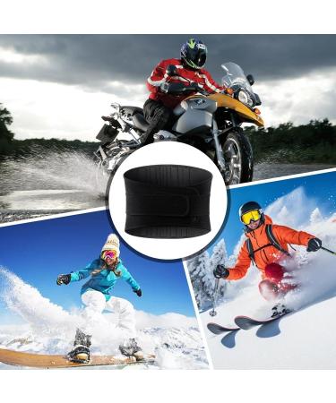 Lumbar Support Belt - Adjustable Lower Back Support Lumbar Wrap | Comfortable Waist Supports Lumbar Supports for Motorcycle Travel Sports Fitness Skiing Black XL - Buy Online on SooperMarket.com