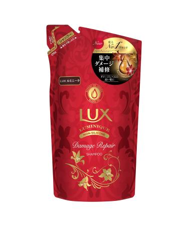 Unilever Lux Ruminiku damage repair non silicon shampoo Refill (350g) by Unilever Japan