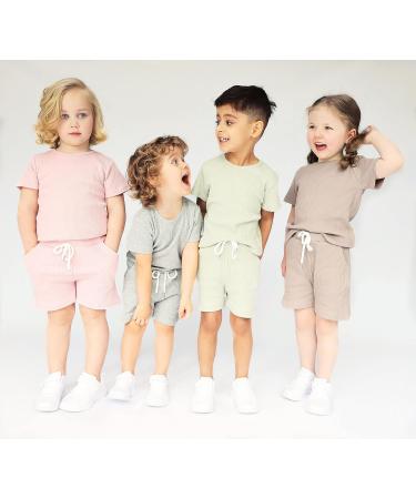 DreamBuy 20 Colour Ribbed Pyjamas 3-4 Years Sage - Unisex Baby, Boys, Girls, Men, Women Loungewear Set - Buy Online on SooperMarket.com