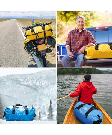 Gonex 80L Waterproof Duffle Bag for Travel, Kayaking & Boating - Orange - Buy Online on SooperMarket.com