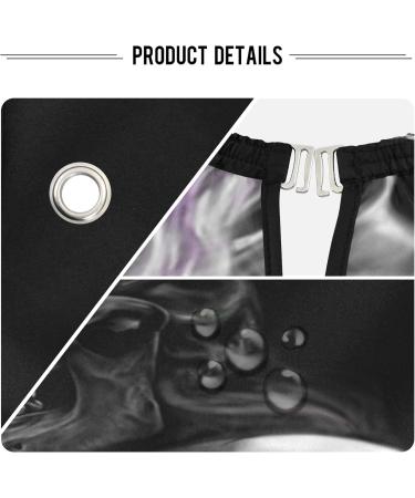 Three Skulls Barber Cape for Men and Women Adjustable Neckline Hair Cutting Kits Lightweight Waterproof Barber Apron Perfect for Salon & Home 55.1x64.9 inch - Buy Online on SooperMarket.com