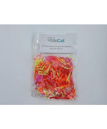 700 PCS Small Elastic Hair Bands - Multi Colour Hair Elastics for Styling - Buy Online on SooperMarket.com