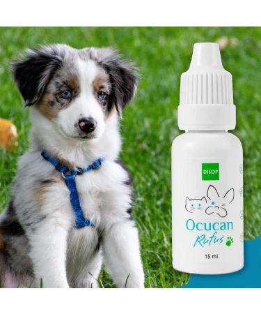 Ocucan Moisturising Eye Drops with Hyaluronic Acid for the Eyes of Dogs. Lubricating Relief Drops for Dry Eyes 15 ml - Buy Online on SooperMarket.com