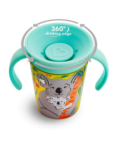 Munchkin Miracle 360 Wildlove Trainer Cup 6 Oz - Koala | Leak-Proof Sippy Cup - Buy Online on SooperMarket.com