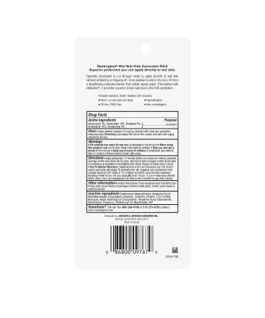 Neutrogena Wet Skin Kids Sunscreen Stick SPF 70 - 0.47 oz | Water Resistant, Face & Body Protection - Buy Online on SooperMarket.com