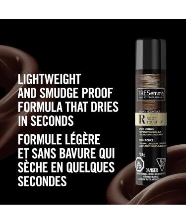 TRESemm Root Touch-Up Hair Spray conceals greys in seconds for dark brown hair temporary hair colour in an aerosol spray 70.8 g - Buy Online on SooperMarket.com
