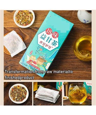 18 Flavors Liver Care Tea 18 Flavors of Liver Protection Tea Daily Liver Nourishing Tea Nourishing Liver and Protecting Liver Tea Everyday Nourishing Liver Tea Herbal Tea For Liver Health (3 Box) - Buy Online on SooperMarket.com