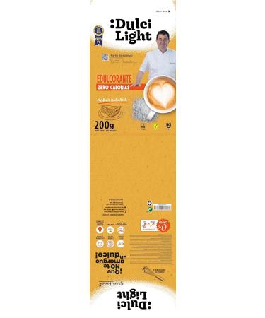 Dulci Light Sucralose Sweetener Granulate 2x200g - Low-Calorie Sugar Replacement for Drinks & Food | International Shipping Available - Buy Online on SooperMarket.com