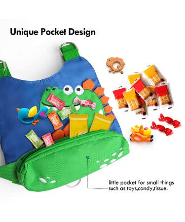 Toddler Leash for Boys  4-in-1 Leash for Kids  Toddler Harness with Leash  Child Leash for Walking with Baby Safety Anti Lost Wrist Link (Dinosaur) - Buy Online on SooperMarket.com