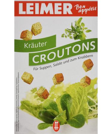 Leimer Croutons Herbs pack of 5 (5 x 100 g pack)