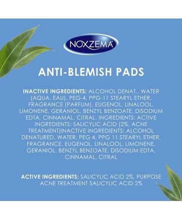 Noxzema Ultimate Clear Face Pads - 90 Count - Acne Prevention & Treatment with 60% Alcohol - Buy Online on SooperMarket.com