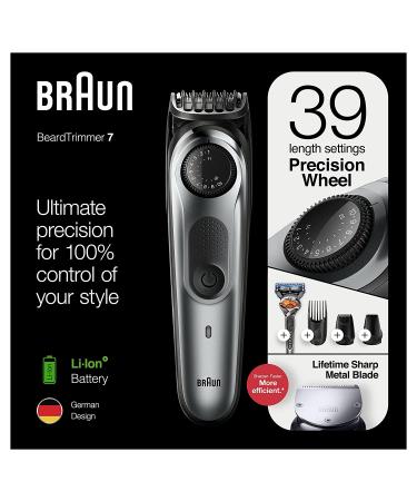 Braun Beard Detail Trimmer & Hair Clippers for Men - Cordless & Rechargeable - Mini Foil Shaver - Gillette ProGlide Razor - 10 Piece Set - Buy Online on SooperMarket.com