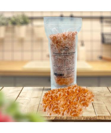 200 g Grinder+1 Kg Refill Bag 100% Pure Pink Himalayan Rock Salt (Coarse) Natural Premium Quality Unrefined Vegan Gluten Free Table Salt Pink 200 g Grinder+1 Kg Refill Bag - Buy Online on SooperMarket.com