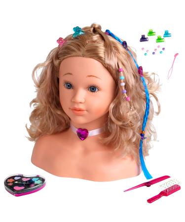 Klein 5240 - Princess Coralie make-up and hairdressing head 33 cm