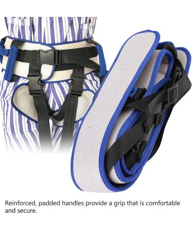 Elderly Transfer Belt High Load Capacity EVA Blue Transfer Belt Comfortable with Straps for Elderly Legs (S) - Buy Online on SooperMarket.com