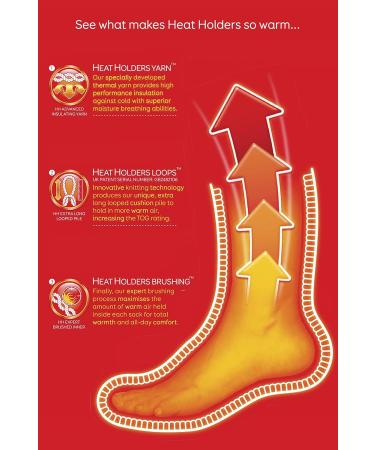HEAT HOLDERS Ladies Winter Thermal Socks - Extra Warm Cuddle Socks (Gift Idea) 37-42 Rosebud Navy - Buy Online on SooperMarket.com