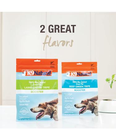 K9 Natural Grain-Free Freeze Dried Dog Food Supplement - Lamb Green Tripe 7oz - Buy Online on SooperMarket.com