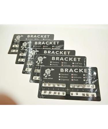 5 Kits (100 Pcs) Dental Orthodontic Metal Brackets Brace Mini Roth 022 Slot 3-4-5 Hooks - Buy Online on SooperMarket.com