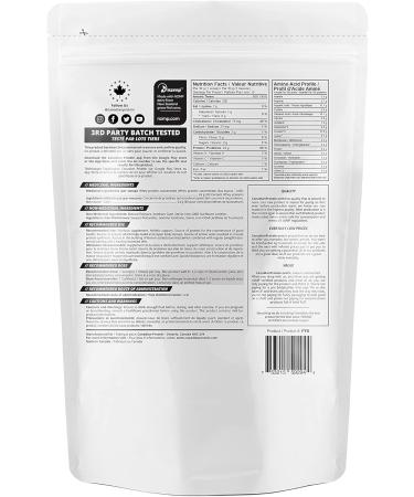 Canadian Protein Grass-Fed New Zealand Whey Concentrate with Stevia 24g of Protein | 1 kg of Natural Vanilla Flavoured Low Carb Keto Friendly Workout Recovery Drink | Undenatured Whey Protein Shake - Buy Online on SooperMarket.com