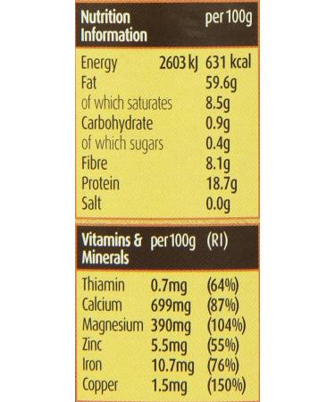 Meridian Organic Light Tahini 6 x 270g - Premium Quality Sesame Seed Paste - Buy Online on SooperMarket.com