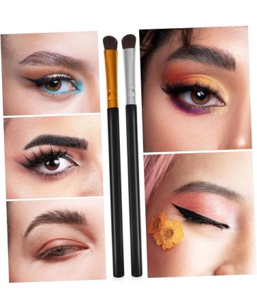 BELLIFFY 6pcs Eyeshadow Brush for under Eye Foundation Brush for Liquid Makeup Eye Shadow Brush Plastic - Buy Online on SooperMarket.com