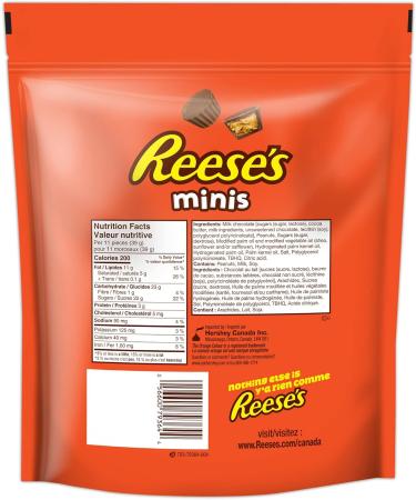 REESE'S Mini Peanut Butter Candy Holiday Candy Reese's Candy Mini Candy Bulk Candy to Share Good for Kids Candy 800g 800 g (Pack of 1) - Buy Online on SooperMarket.com