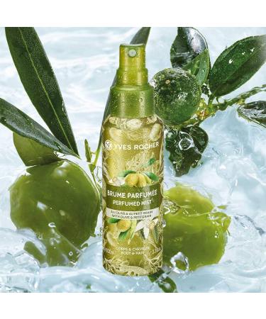 Yves Rocher Olive Petitgrain Perfumed Spray for Body & Hair 100 ml./3.38 fl.oz. - Buy Online on SooperMarket.com
