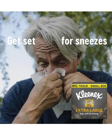 Kleenex Extra Large Facial Tissues - 100% Recyclable 16 Boxes (1440 Tissues) - Soft & Strong for All Needs | International Shipping Available - Buy Online on SooperMarket.com