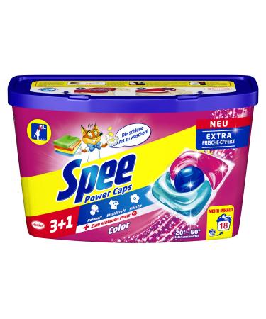 Spee Power Caps Color 3+1 18 wash loads 234 g 234 g (1 pack)