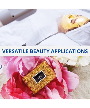 grandgarnish 24K Edible Gold Leaf Sheets -1.7 inch Small 10 Pc - Food Grade Real Gold Foil Leaves for Baking Cake  Cooking  Face Mask  Makeup  Arts and Crafts - Buy Online on SooperMarket.com