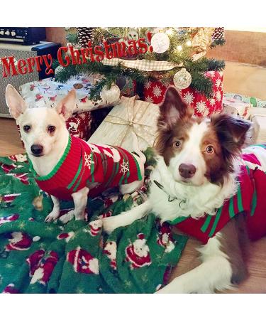DELIFUR Dog Snowman Holiday Sweater - Christmas New Year Pet Clothes - Buy Online on SooperMarket.com