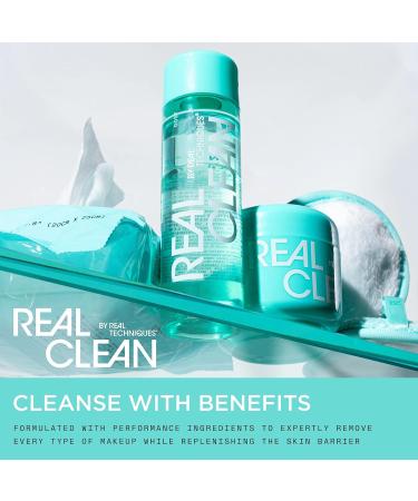 Real Techniques In-The-Clear Eye Makeup Remover - Gentle Vegan Cruelty-Free with Hyaluronic Acid & Vitamin C - 4 fl. oz - Buy Online on SooperMarket.com