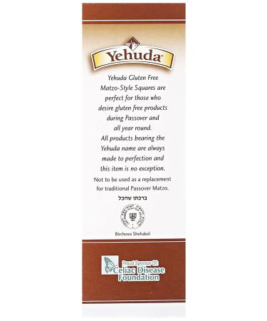 Yehuda Toasted Onion Matzo Squares Gluten Free 10.5 oz - Buy Online - Buy Online on SooperMarket.com