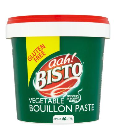 Bisto Gluten Free Vegetable Bouillon Paste 1 kg Tub (Pack of 1)