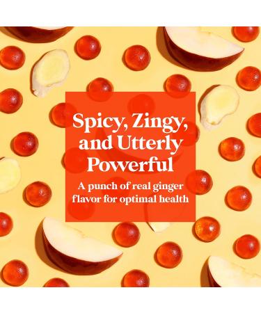 Chimes Apple Cider Vinegar Gummies with Ginger - Organic USA Made 1000mg ACV + 60mg Ginger per 2 Gummies - 60 Count - Buy Online on SooperMarket.com