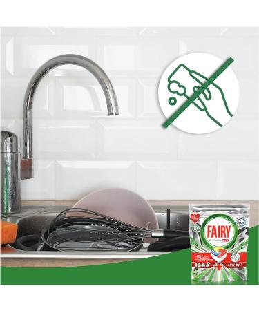 Fairy Platinum Plus Dishwasher Pads 84 Capsules Lemon Dishwasher Detergent Original Shine Anti-Matte Technology with Brilliant Action - Buy Online on SooperMarket.com