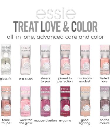 Essie Treatments - Treat Love & Color Strengthener - Power Punch Pink - 13.5 mL / 0.46 oz - Buy Online on SooperMarket.com