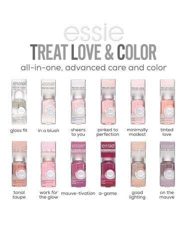 Essie Treatments Treat Love & Color Strengthener - Nude Mood (13.5 mL) | Beige Nail Treatment for Stronger Nails - Buy Online - Buy Online on SooperMarket.com