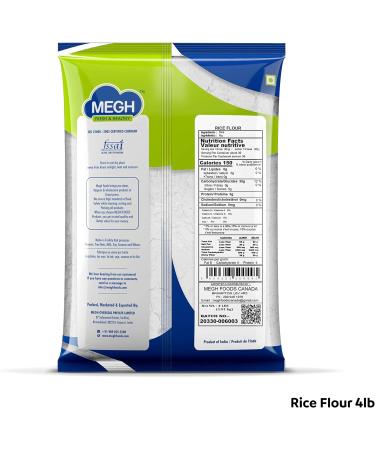 MEGH FOODS Rice Flour 4Lb - Buy Online on SooperMarket.com
