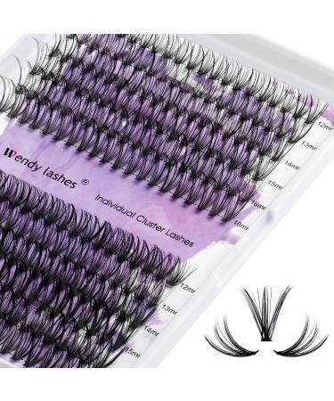 Individual Lashes 240PCS Cluster Lashes Extension C Curl 0.07mm 20D/30D Mixed 12-16mm Lash Clusters Wide Stem Individual Eyelashes Clusters DIY Eyelashes Extensions(20D+30D-0.07-C-MIX12-16) RR-12-16mm Clusters-20D+30D-0.07-C