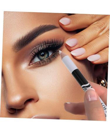 MUSISALY 20 Pcs Eyebrow Pencil Woman Makeup Tools Highlight Eyeliner Pencil Wooden Pole White - Buy Online on SooperMarket.com