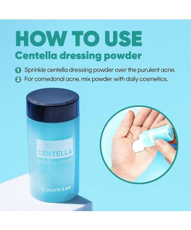 ALIVELAB Centella Dressing Powder 0.27oz - Acne & Oily Skin Treatment - Exposed Skin Care Product - Buy Online on SooperMarket.com