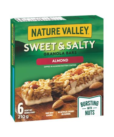 NATURE VALLEY Sweet & Salty Almond Granola Bars 210 grams 12 Count