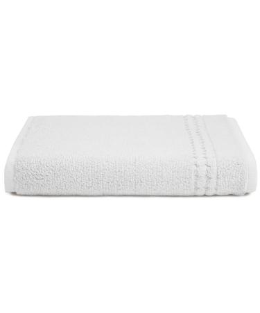 Calvin Klein Home Wash Cloth  White