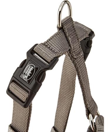 Nobby Harness Classic - Mouse Grey Adjustable 50-70 cm 20 mm Width - 1 Piece - Perfect for Pet Comfort - Buy Online on SooperMarket.com